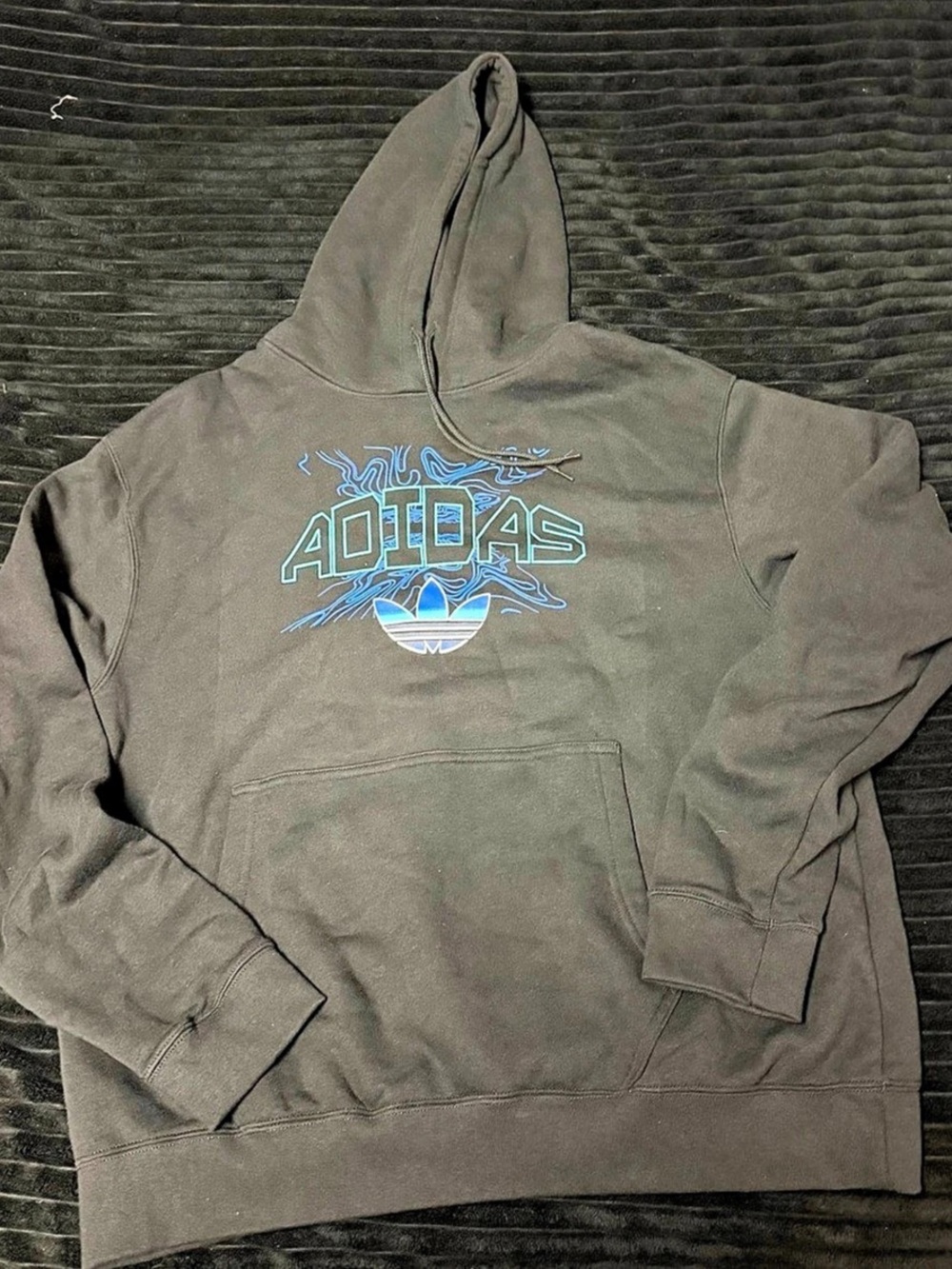 adidas Graphic Hoodie in black